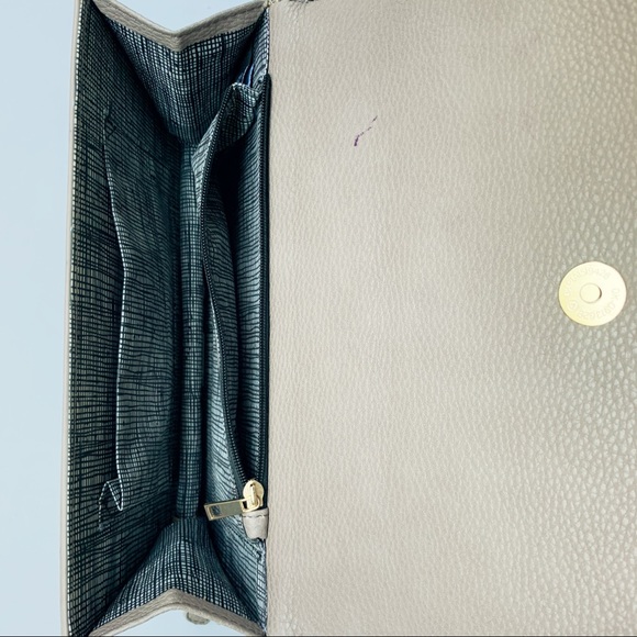 Miztique Bags Wallet Crossbody Purse Zippered Grey With Gold Poshmark